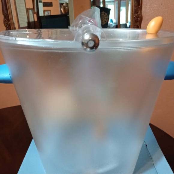 MICHEAL GRAVES Vintage Memphis Ice Bucket&Tongs - Picture 4 of 11